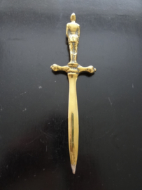 Briefopener - messing - VERKOCHT