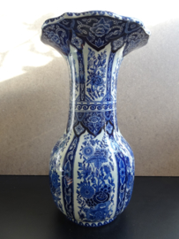 Vaas blauw wit Delfts - Royal Sphinx Boch - VERKOCHT