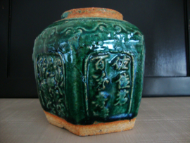 Gemberpot groot - groen - VERKOCHT