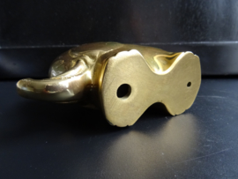 Beeldje olifant - koper/messing - VERKOCHT