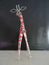 Giraffe recyclemetaal - VERKOCHT