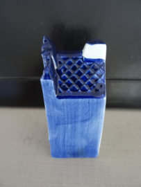 Spaarpotje Delfts blauw - huisje - VERKOCHT