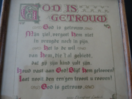 Kalligrafie tekst - Nelly ten Have - VERKOCHT