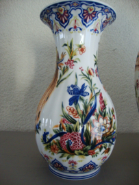Kaststel Italiaans - vogels en bloemen - VERKOCHT