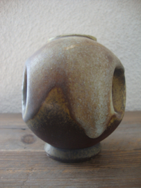Vintage bolvaasje - keramiek - VERKOCHT