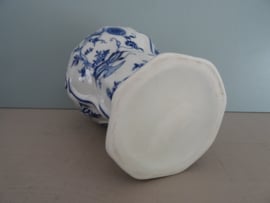 Vaas - blauw/wit
