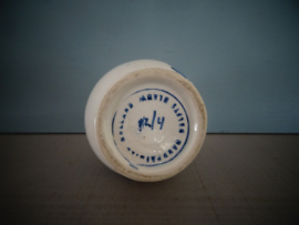 Vaasje Delfts blauw - Handpainted - VERKOCHT