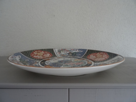 Grote schaal - bord - schotel - Chinees - pauw - VERKOCHT
