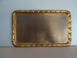 Klein model koperen dienblad - VERKOCHT
