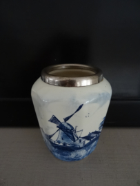 Lepelvaasje Delfts blauw - VERKOCHT