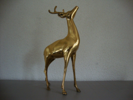 Koperen of messing hert - groot - VERKOCHT