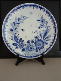 Wandbord - Delfts blauw - Schoonhoven - VERKOCHT