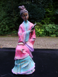 Beeldje Japanse vrouw - VERKOCHT