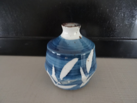 Vaasje - blauw - VERKOCHT