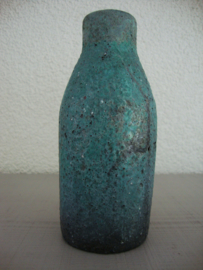Vintage vaasje - blauw/groen - VERKOCHT