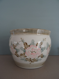 Vintage bloempot - VERKOCHT