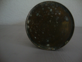 Vintage vaasje - koper of messing - VERKOCHT
