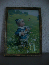 Vintage schildertijtje - VERKOCHT