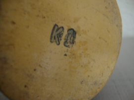 Kannetje Vest keramiek - bruin - K1 - VERKOCHT