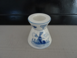 Kandelaar Delfts blauw - VERKOCHT