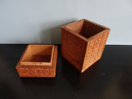 Houten kistje - VERKOCHT