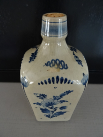 Kruik - Fles De Kuyper's Distilleries schiedam -Delfts blauw - VERKOCHT