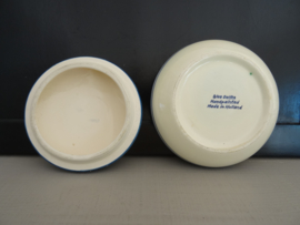 Delfts blauw dekselpotje - handpainted - VERKOCHT
