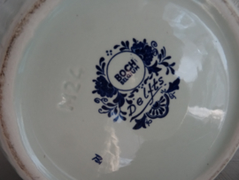 Grote bloempot Boch - M24 - blauw/wit - vintage - VERKOCHT