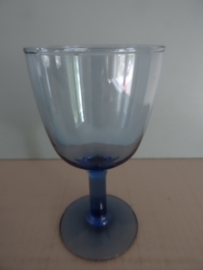 Glas blauw - VERKOCHT