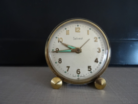 Vintage wekker - klokje - Salvest - West-Germany - VERKOCHT