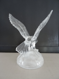 Glazen beeld - adelaar - roofvogel - VERKOCHT