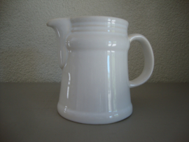 Witte kan - aardewerk voormalig DDR - vintage - VERKOCHT