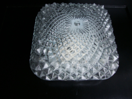 Vintage plafonniere - glas - VERKOCHT
