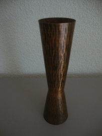 Vintage vaasje - koper of messing - VERKOCHT