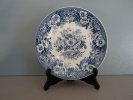 Bord Royal Sphinx - Balmoral - blauw/wit - bloemen - VERKOCHT