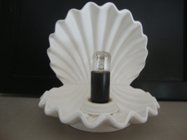 Vintage lamp schelp - jaren 80 - VERKOCHT