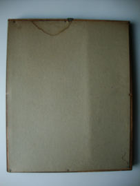 Brocante schilderijtje / prent - VERKOCHT