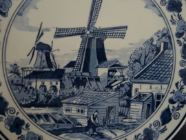 Wandbord molen - Royal Goedewaagen - Handwerk - VERKOCHT