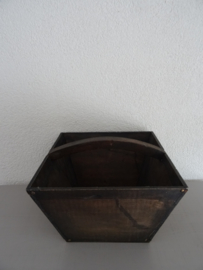 Houten bak - mangelbak - Plukmand - VERKOCHT