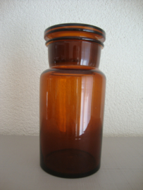 Apothekerspot bruin glas - VERKOCHT