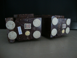 Marmeren boekensteunen - Fairtrade - VERKOCHT