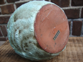 Vintage kruik - keramiek - lava - VERKOCHT