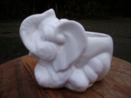 Vintage bloempotje olifant - VERKOCHT