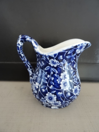 Melkkannetje - blauwe bloemetjes - Made in England - VERKOCHT