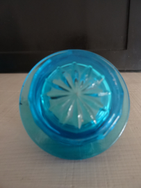 Glazen potje - blauw - Container - Made in Belgium - VERKOCHT