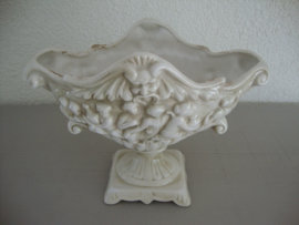 Bloempot Capodimonte - kitsch - vintage - VERKOCHT