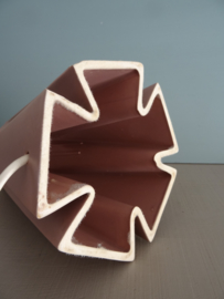Vintage lamp - tafellamp - roze - VERKOCHT