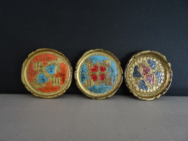 Onderzetters Italiaans - vintage - VERKOCHT