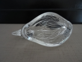 Beeldje eend - glas - VERKOCHT