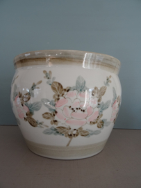 Vintage bloempot - VERKOCHT